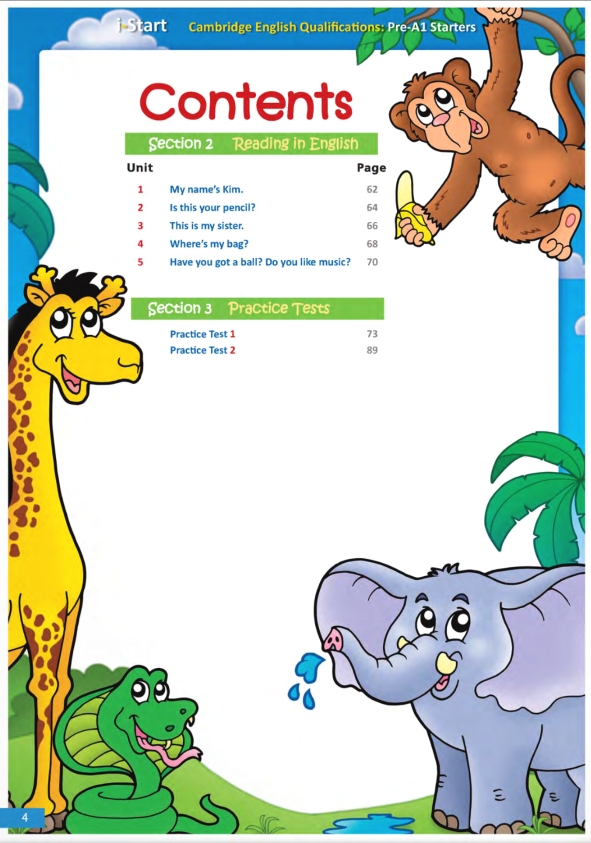 I-Start (For Revised Exam From 2018 - Pre A1 Starters Exam And 2 Complete Practice Tests) (Kèm file MP3)