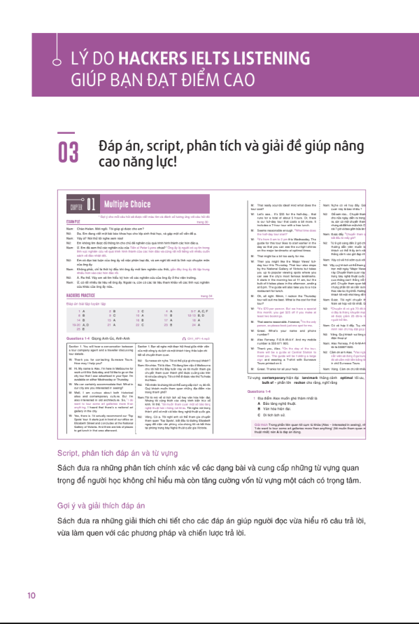 Hackers Ielts: Listening - Viện ngôn ngữ Hackers