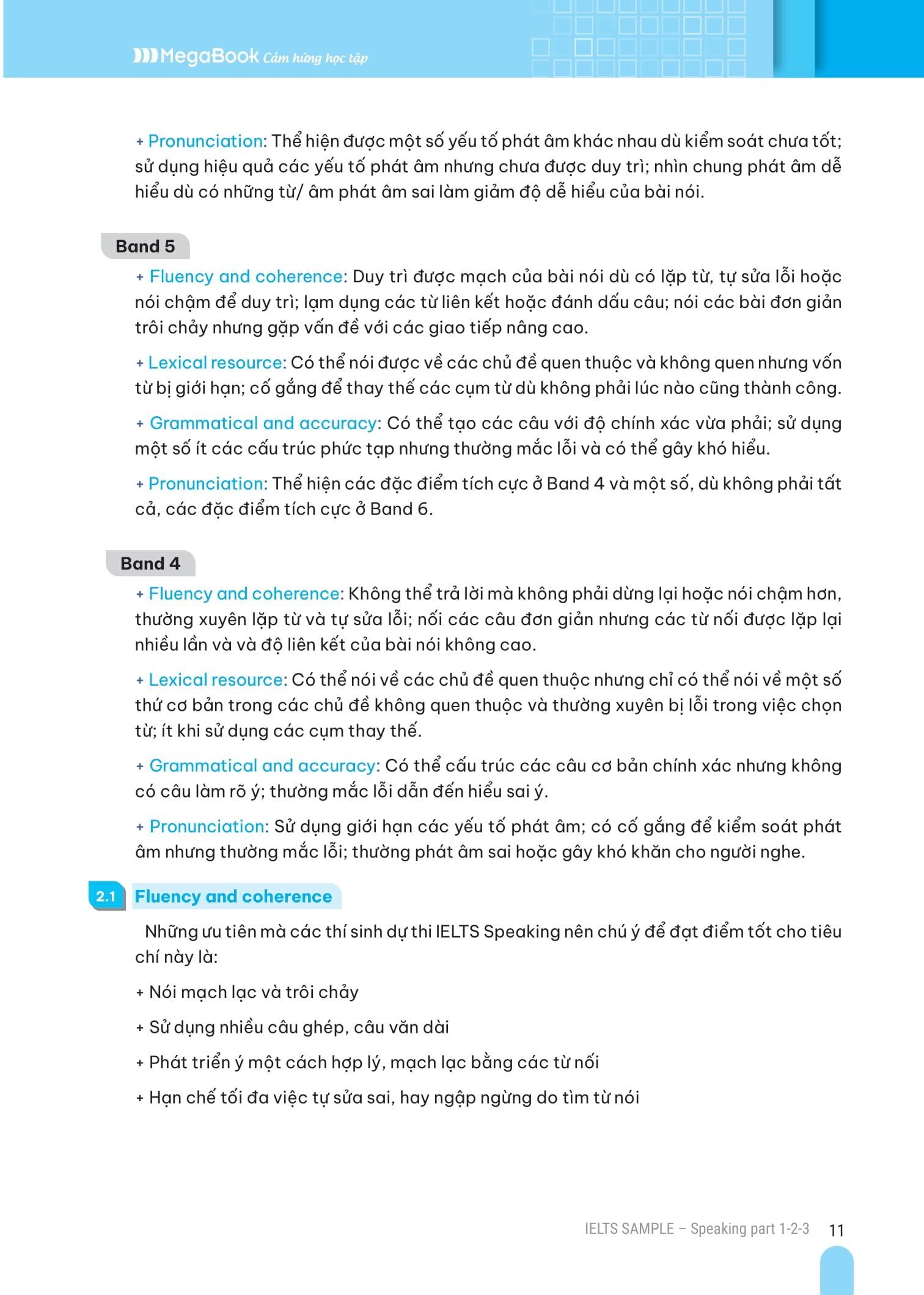 IELTS Sample Speaking Part 1-2-3 Tuyển Tập Câu Trả Lời Mẫu Hay Nhất