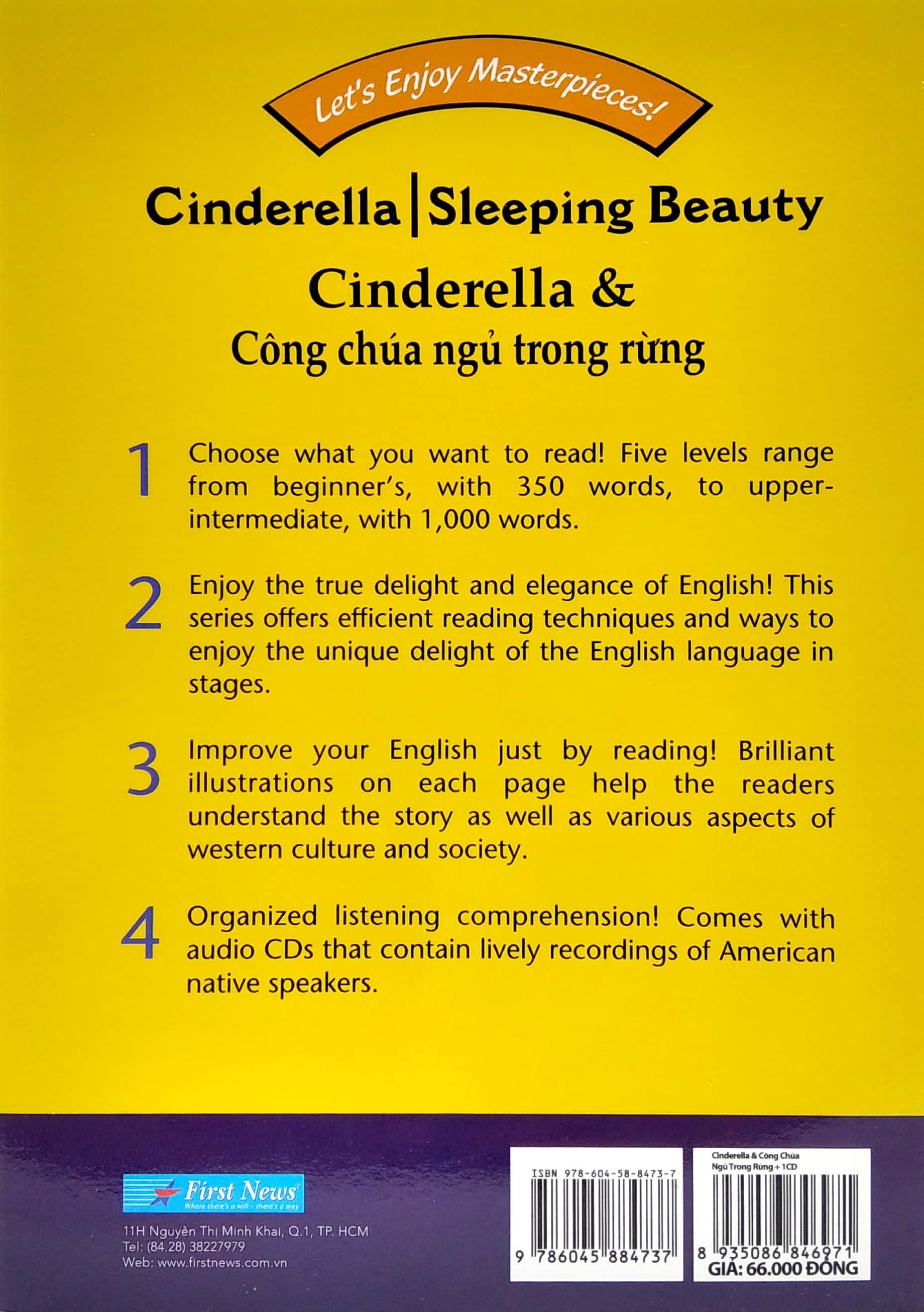 Cinderella & Công Chúa Ngủ Trong Rừng (Kèm CD)