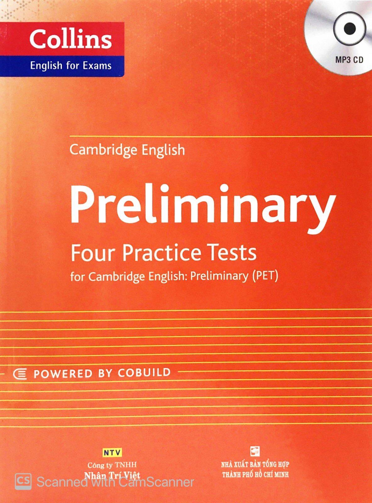Collins Cambridge EnglishPreliminary - Kèm CD