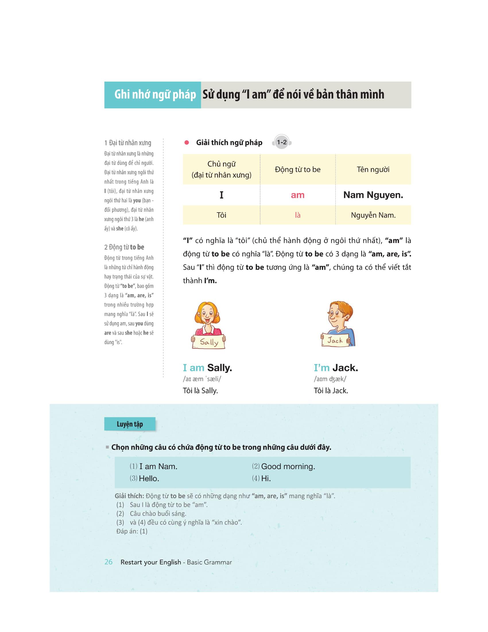 Restart Your English - Basic Grammar