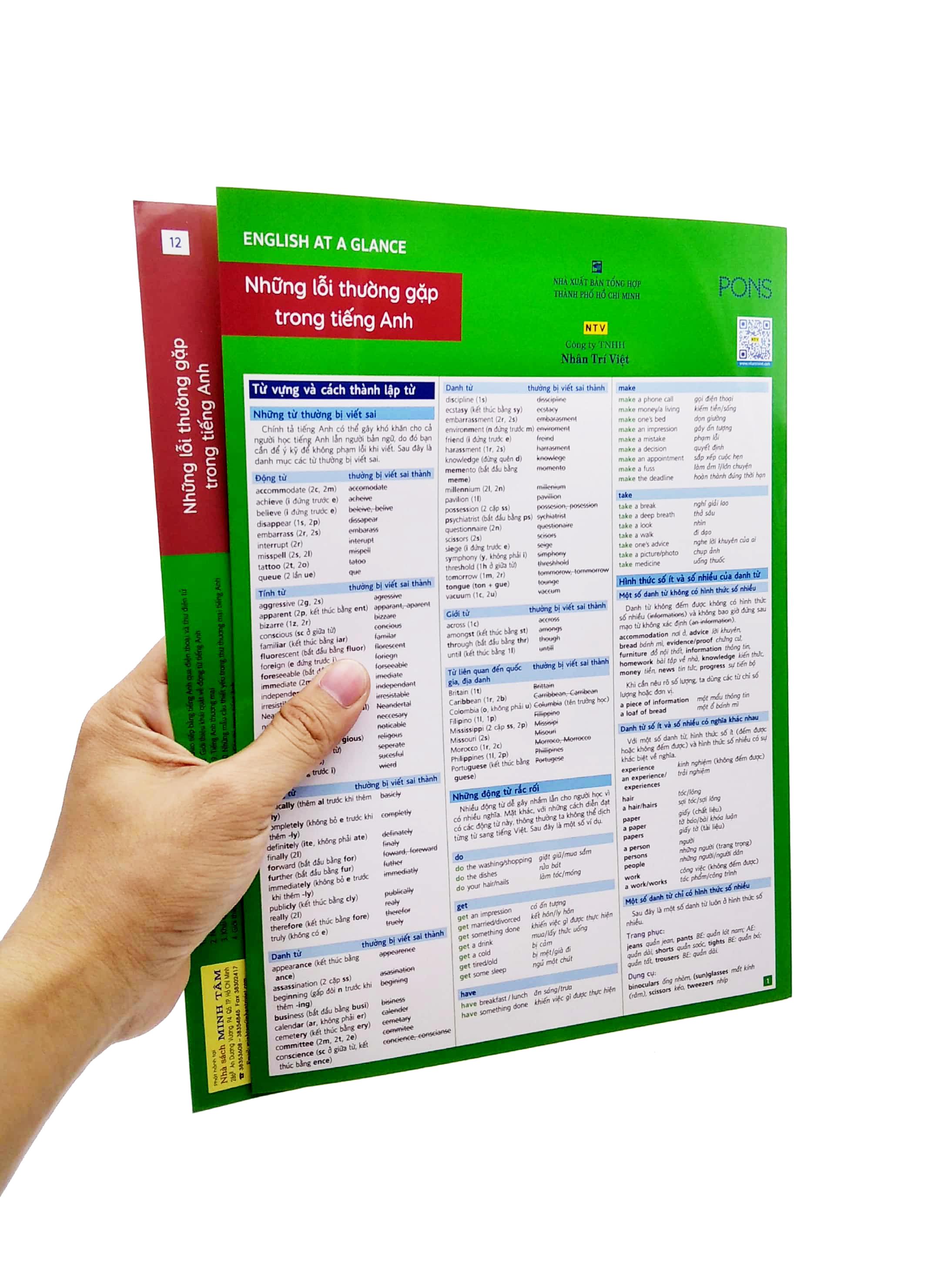 English At A Glance – Những Lỗi Thường Gặp Trong Tiếng Anh