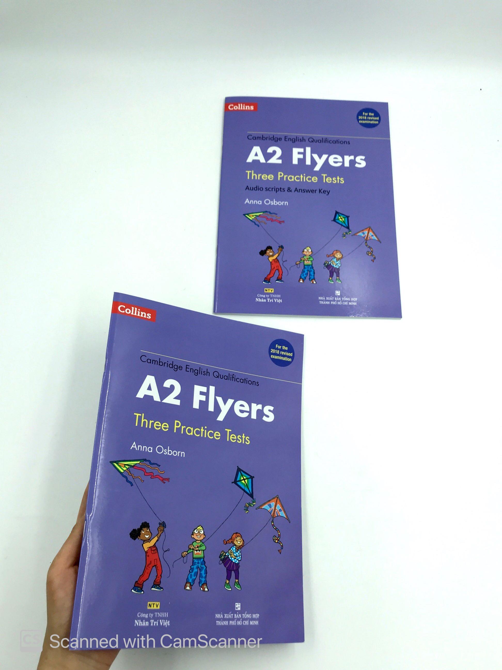 Collins A2 Flyers - Three Practice Tests - Kèm 1 MP3 (Format 2018)