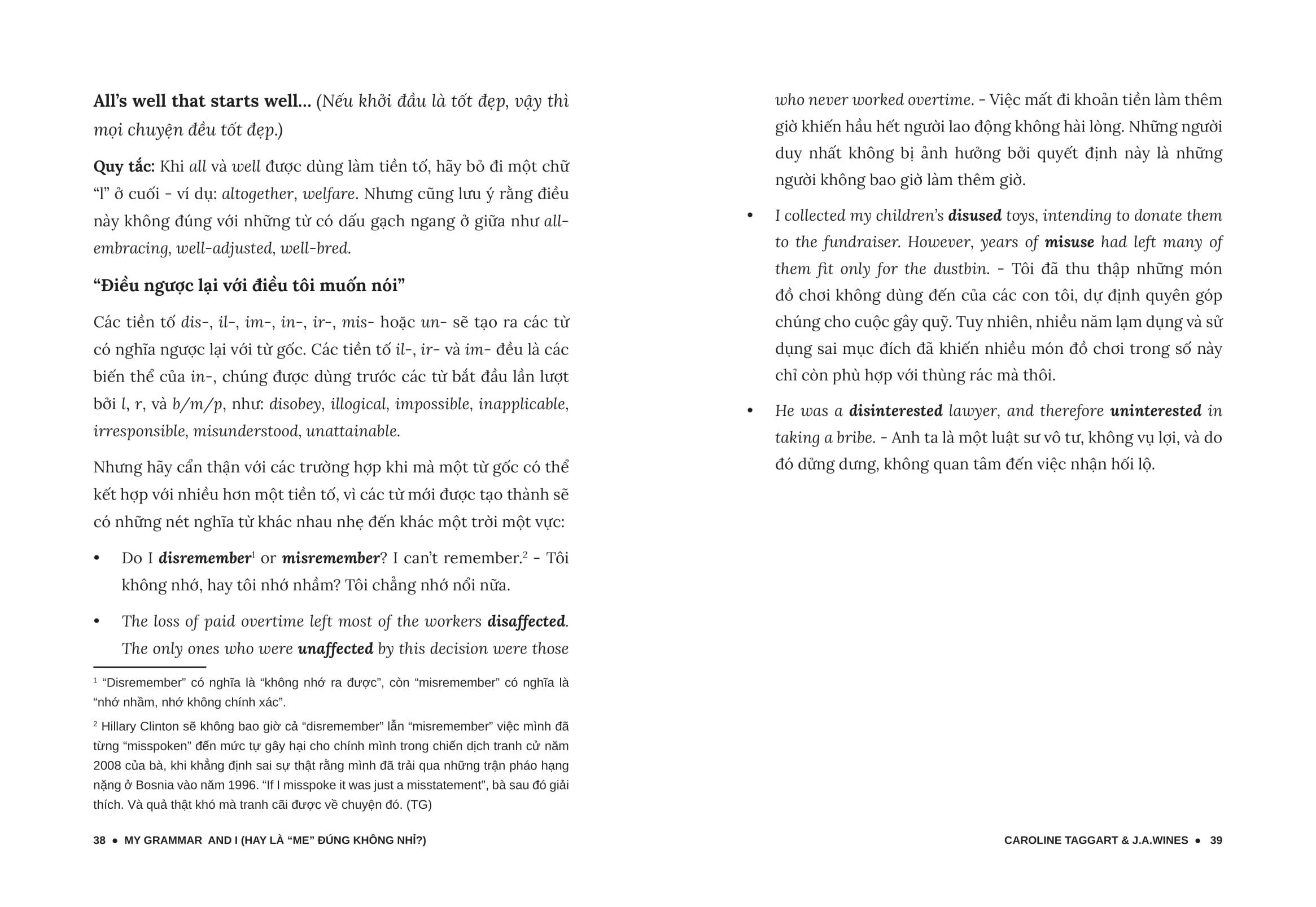 My Grammar And I - Lý Thuyết