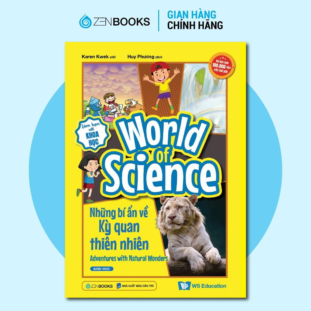 Sách - World Of Science - Bộ 2 Combo 5 Cuốn - Làm Bạn Với Khoa Học - Zenbooks