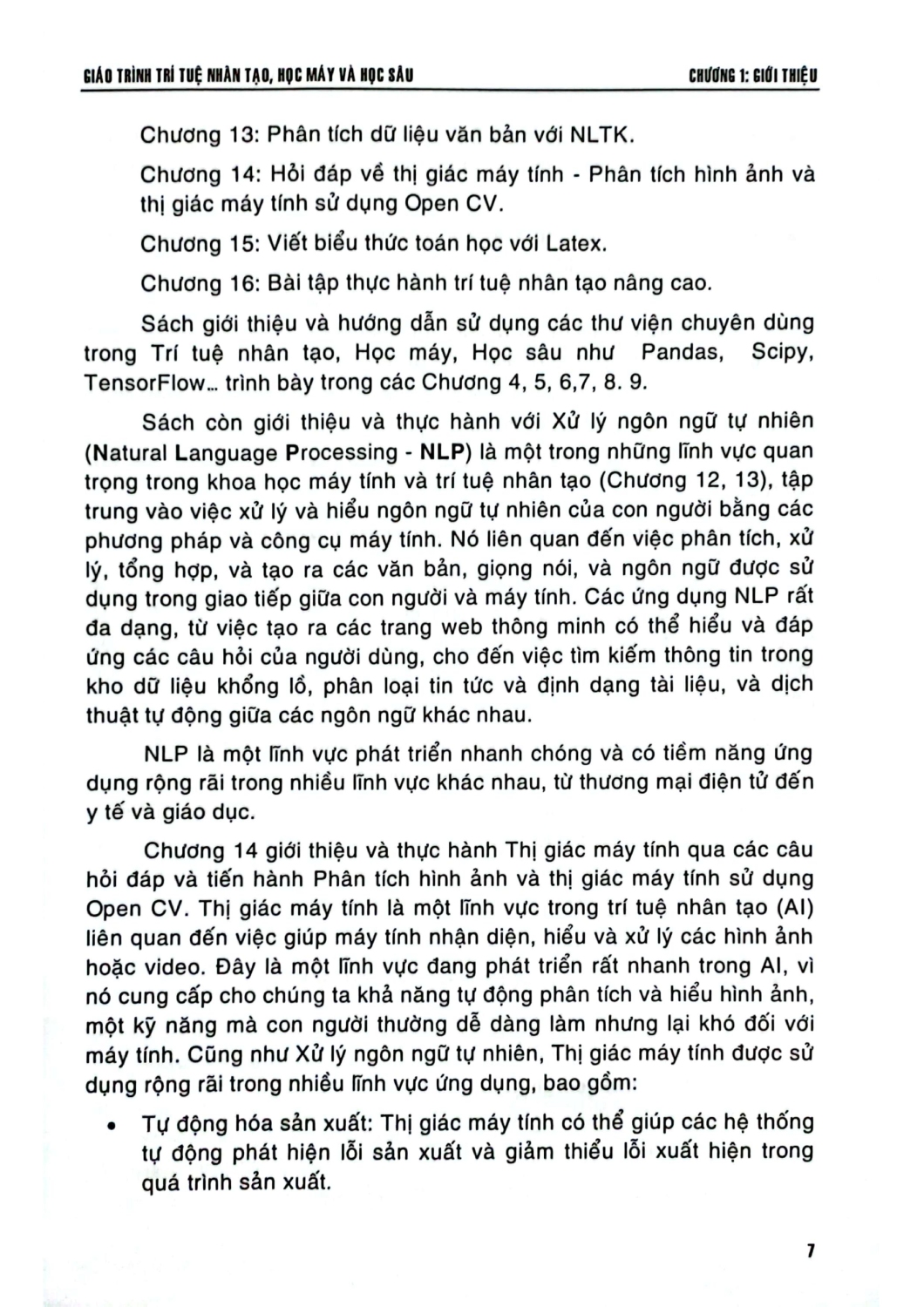 Giáo Trình Trí Tuệ Nhân Tạo, Học Máy Và Học Sâu (Sách Chuyên Khảo Dành Cho Sinh Viên Ngành Công Nghệ Thông Tin, Khoa Học Dữ Liệu Và Kinh Tế Số) - TS. Vũ Văn Hiệu, TS. Lê Khắc Định, ThS. Nguyễn Quỳnh Nga, ThS. Vũ Thị Anh Trâm, KS. Phạm Quang Huy