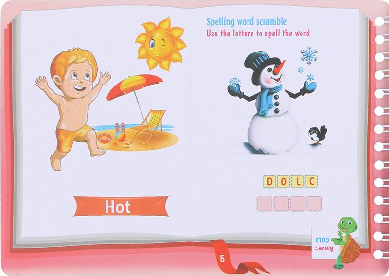 Những Cặp Từ Vựng Trái Nghĩa Và Trò Chơi Ghép Chữ - Opposite Words In Pictures (Tập 1)