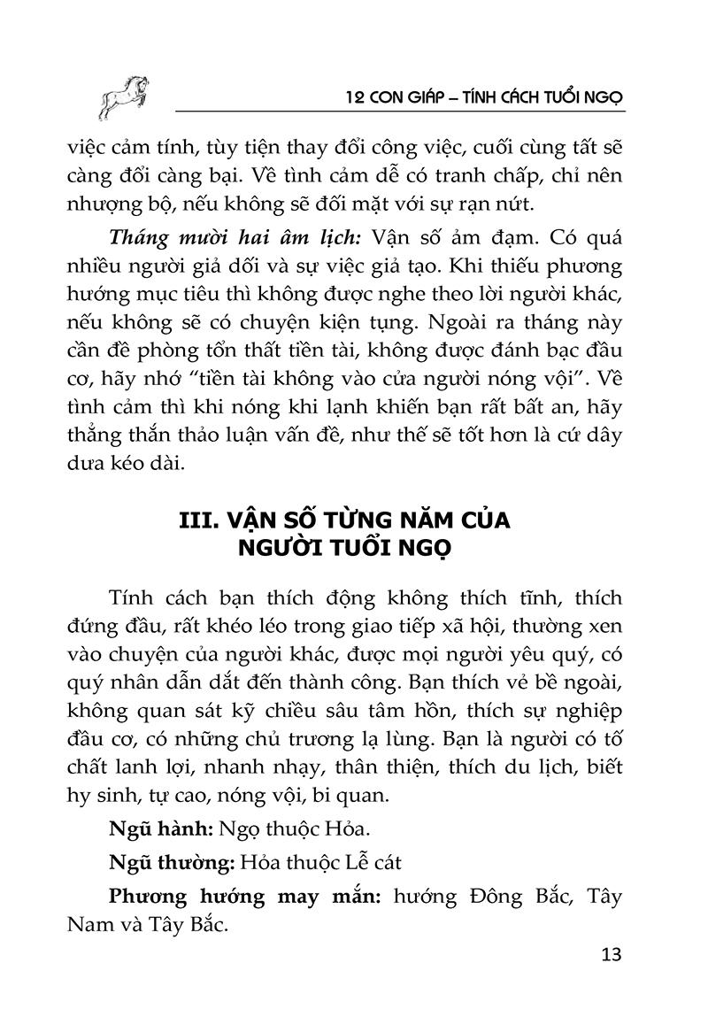 Tìm Hiểu Tính Cách Con Người Qua Năm Sinh Tuổi Ngọ