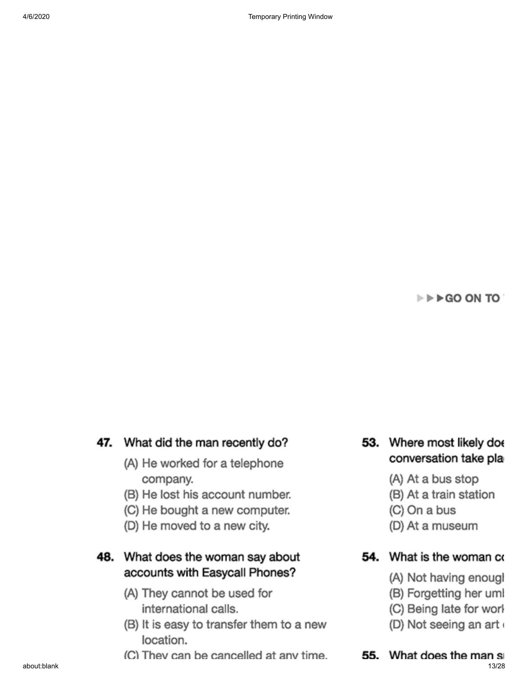Comprehensive Toeic Training 1000 Practice Test Items (Vol 3) - Kèm CD