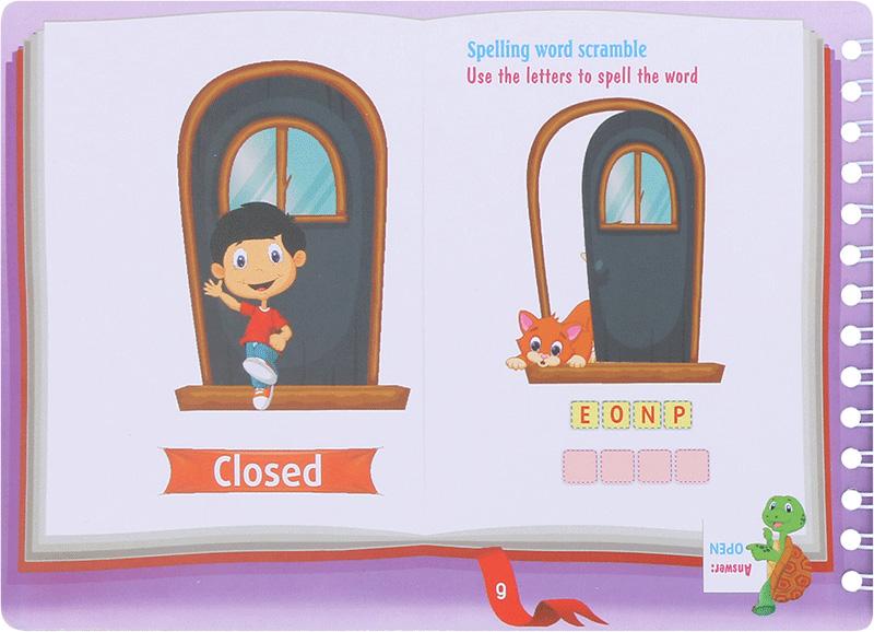 Những Cặp Từ Vựng Trái Nghĩa Và Trò Chơi Ghép Chữ - Opposite Words In Pictures (Tập 1)