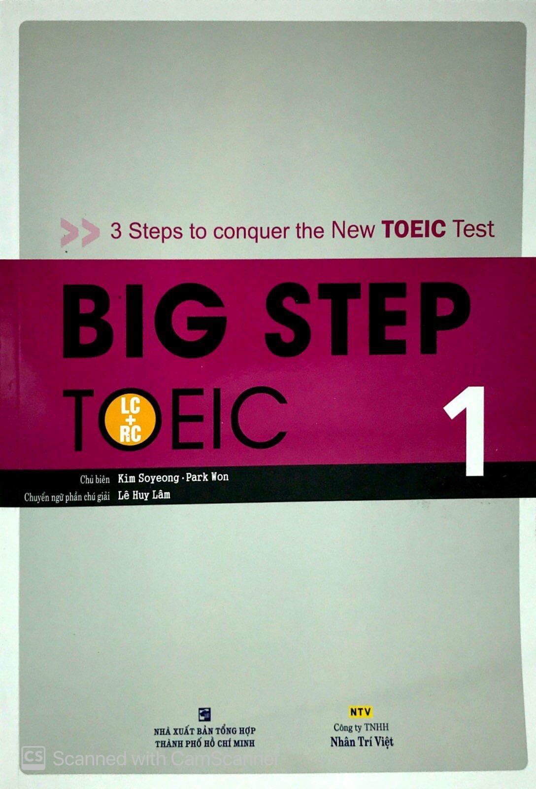 Big Step TOEIC 1 (Kèm CD Hoặc File MP3)
