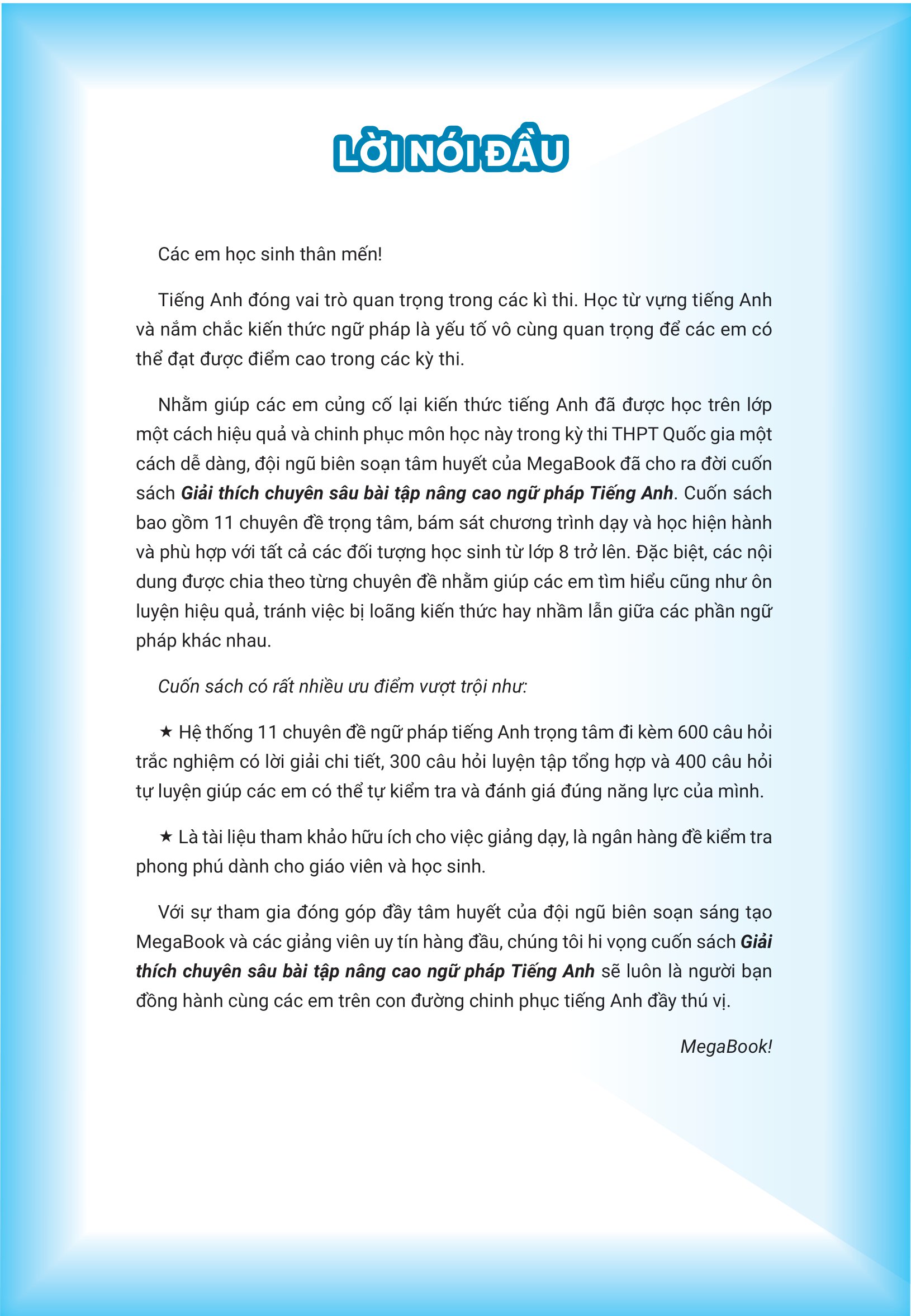 Giải Thích Chuyên Sâu - Bài Tập Nâng Cao Ngữ Pháp Tiếng Anh Theo Chủ Đề (MGB)