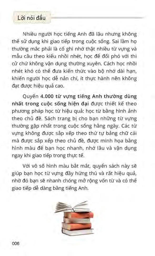 4000 Từ Vựng Tiếng Anh Thường Dùng Nhất (Kèm CD Hoặc File MP3)