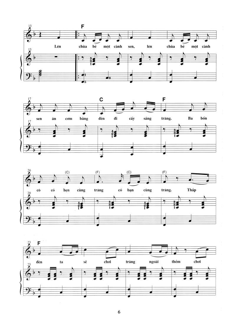 Thực Hành Đệm Piano - Chủ Đề: Ca Khúc Thiếu Nhi (Phần 2)