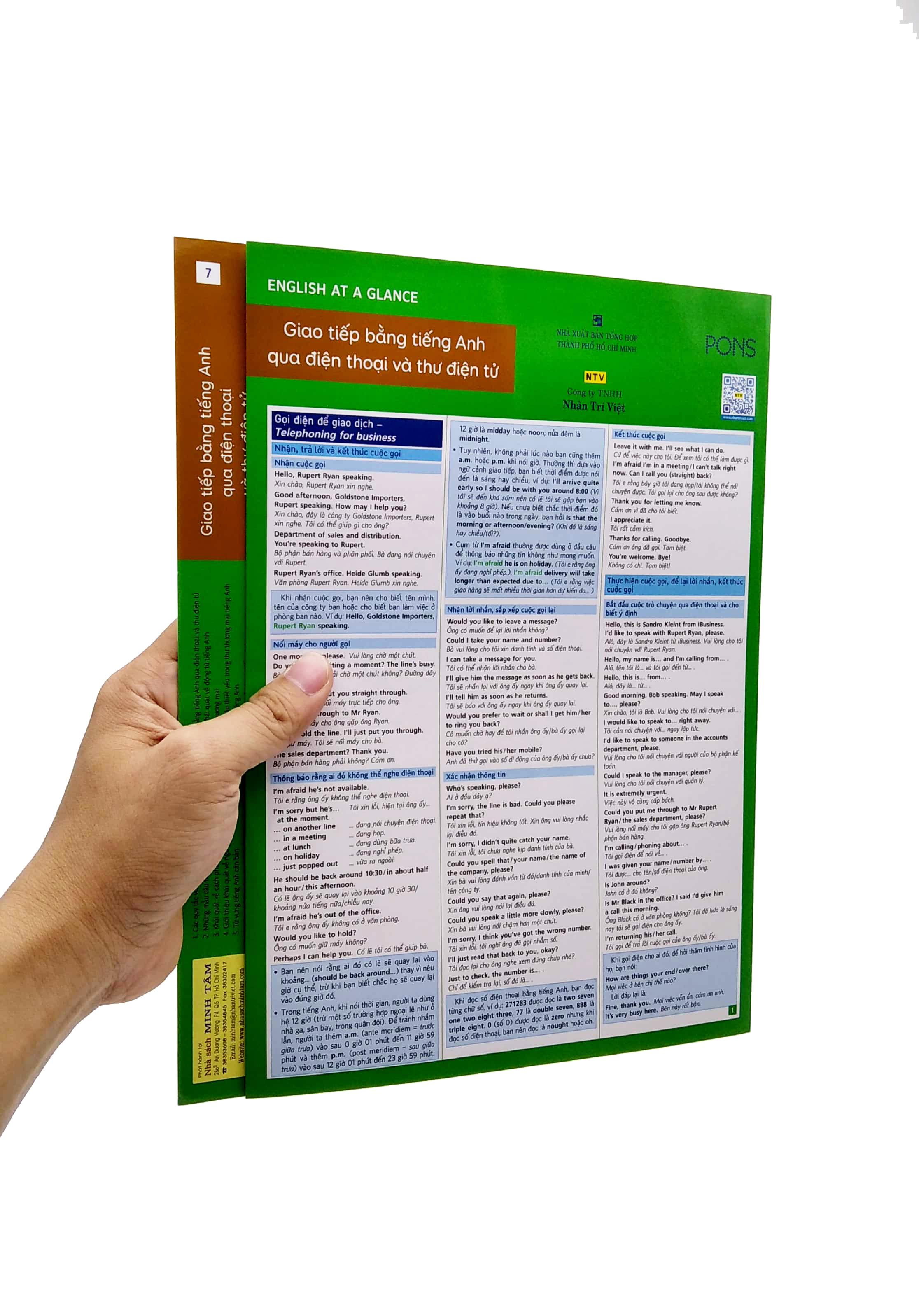 English At A Glance – Giao Tiếp Bằng Tiếng Anh Qua Điện Thoại Và Thư Điện Tử