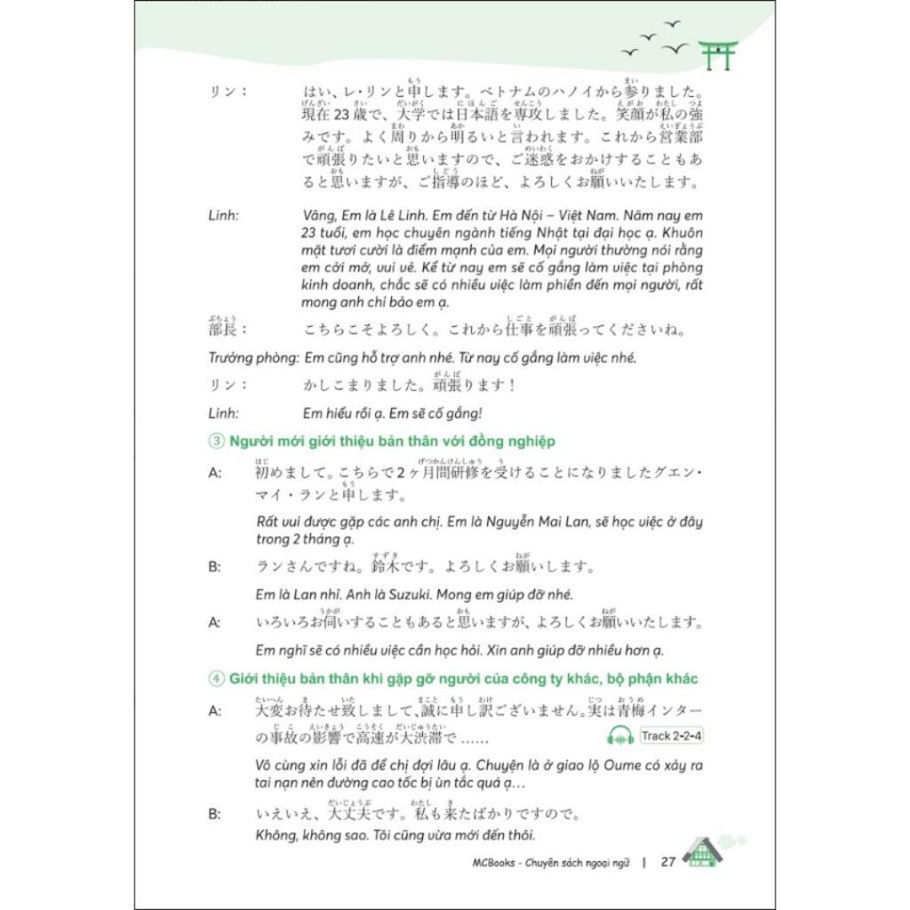 Sách - Tự Học Tiếng Nhật Cho Người Đi Làm - MCBooks