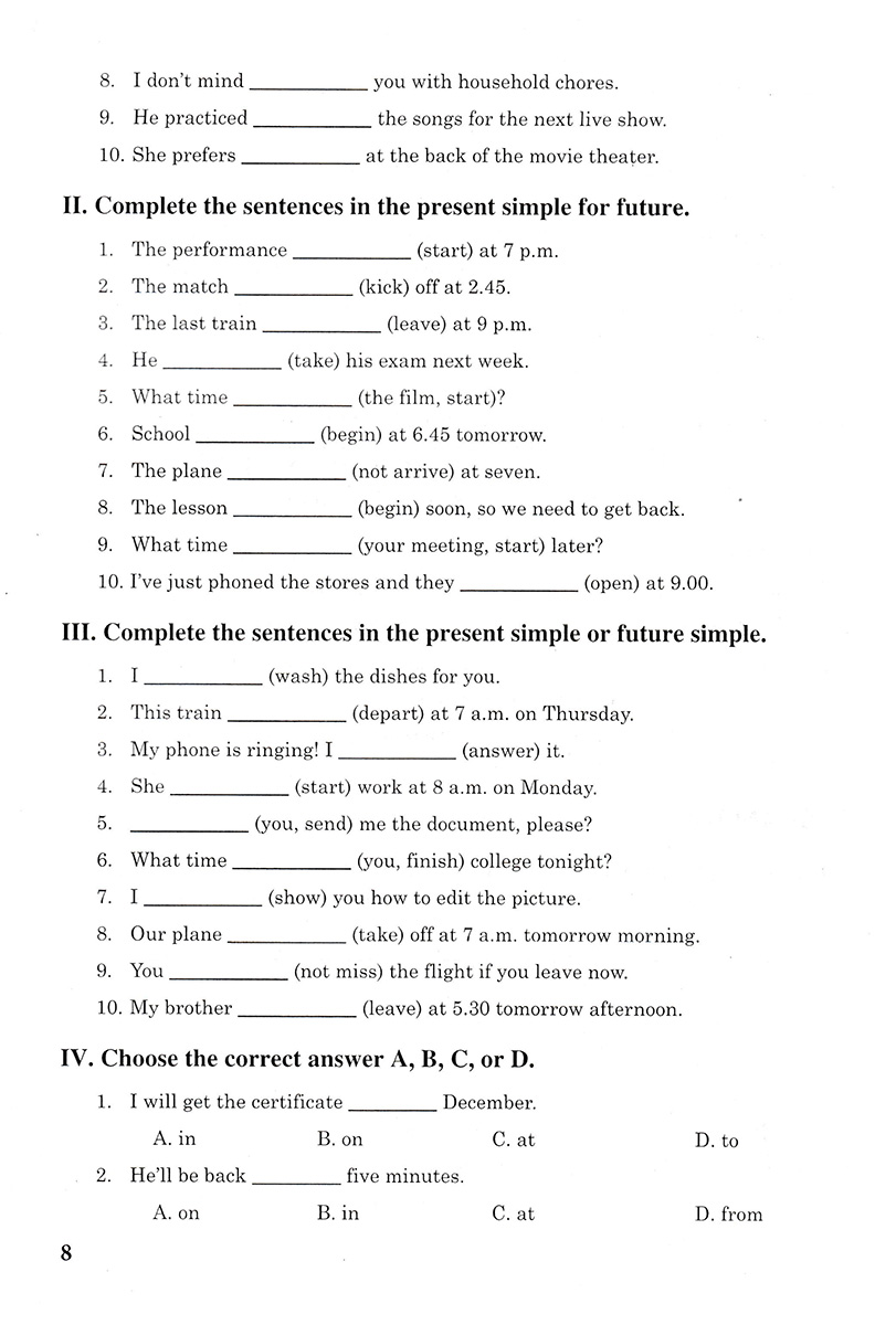 Bài Tập Tiếng Anh 8 - Không Đáp Án (Bám Sát SGK Cánh Diều I-Learn Smart World) (Kèm File Đáp Án)_HA