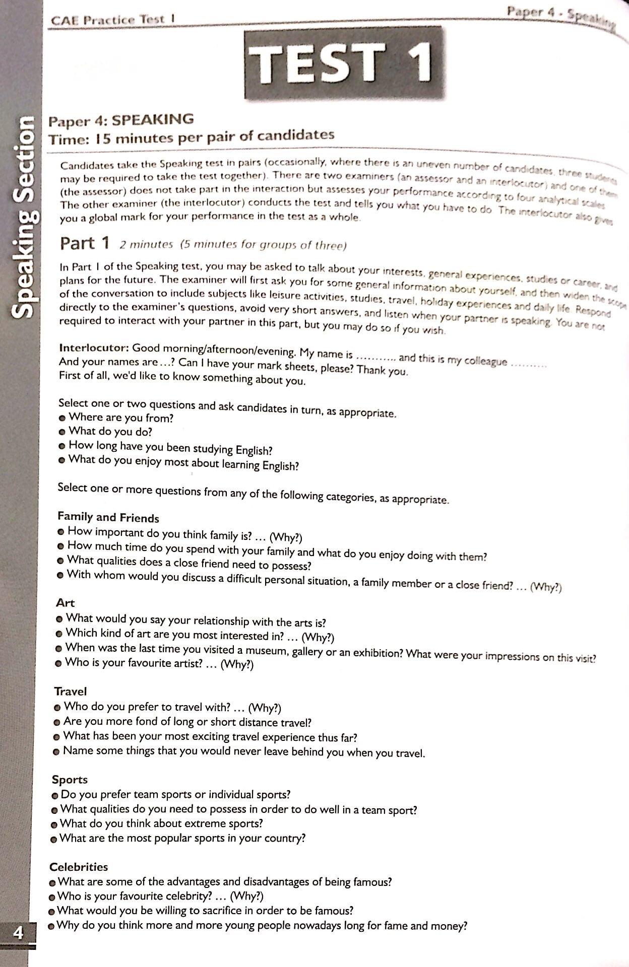 Succeed In Cambridge English - Advanced 10 CAE (Kèm CD)