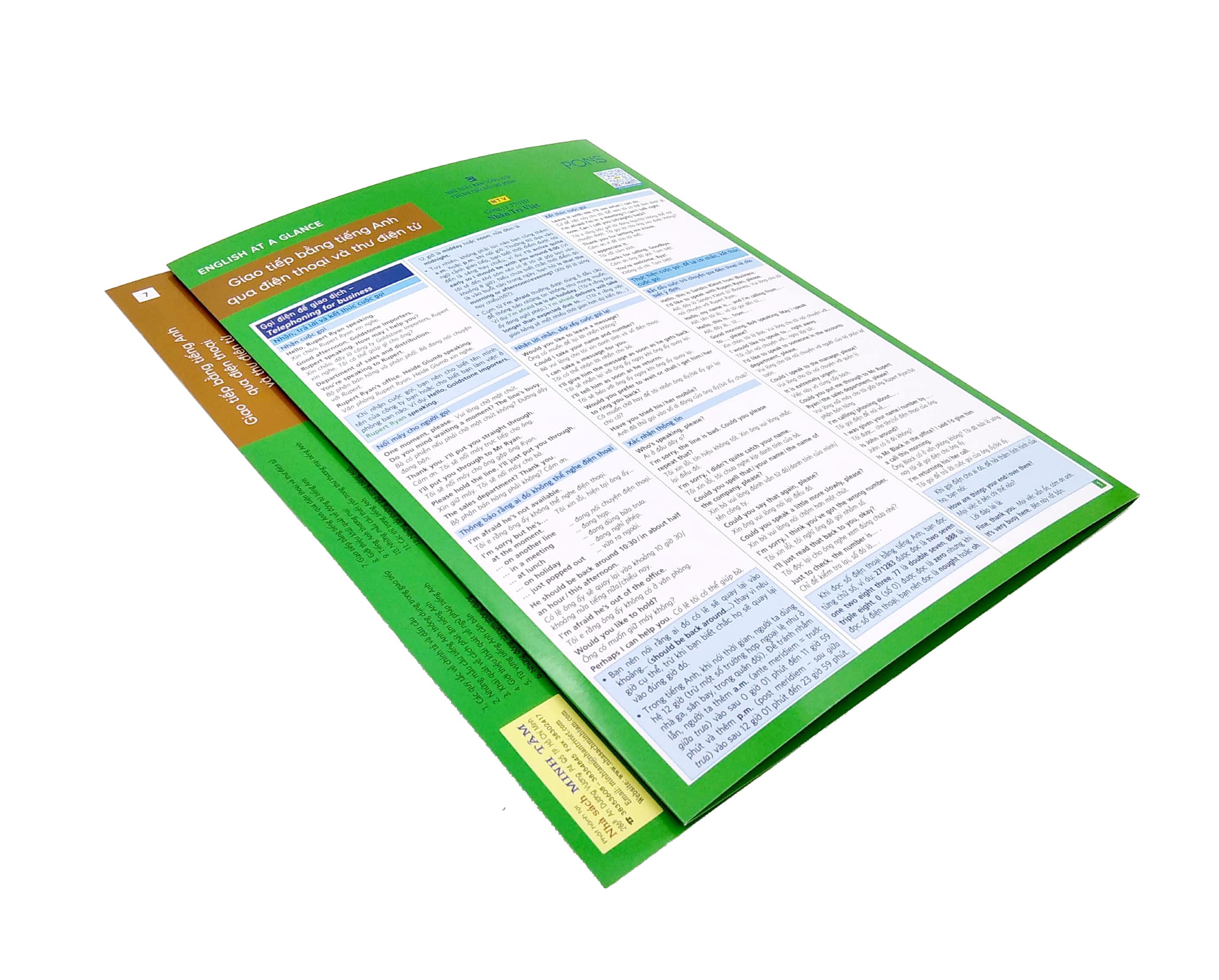 English At A Glance – Giao Tiếp Bằng Tiếng Anh Qua Điện Thoại Và Thư Điện Tử