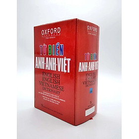 Từ Điển Anh - Anh - Việt (Phiên Bản Bìa Cứng - Màu Đỏ)