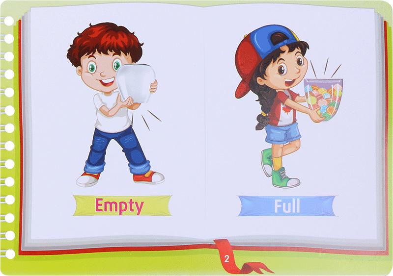 Những Cặp Từ Vựng Trái Nghĩa Và Trò Chơi Ghép Chữ - Opposite Words In Pictures (Tập 1)