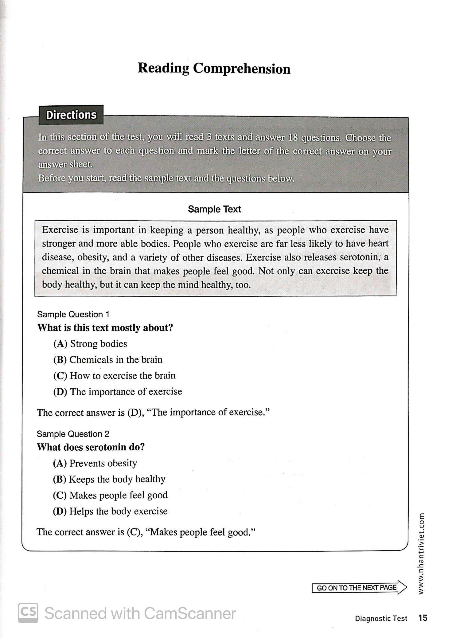 Master TOEFL Junior Intermediate B1 (Kèm CD)