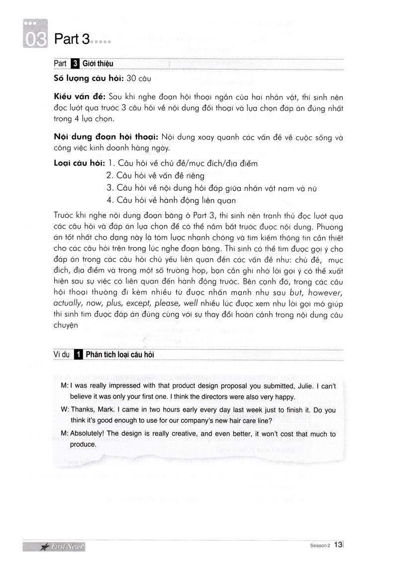 New Toeic 400 - Season 2 (Kèm CD)