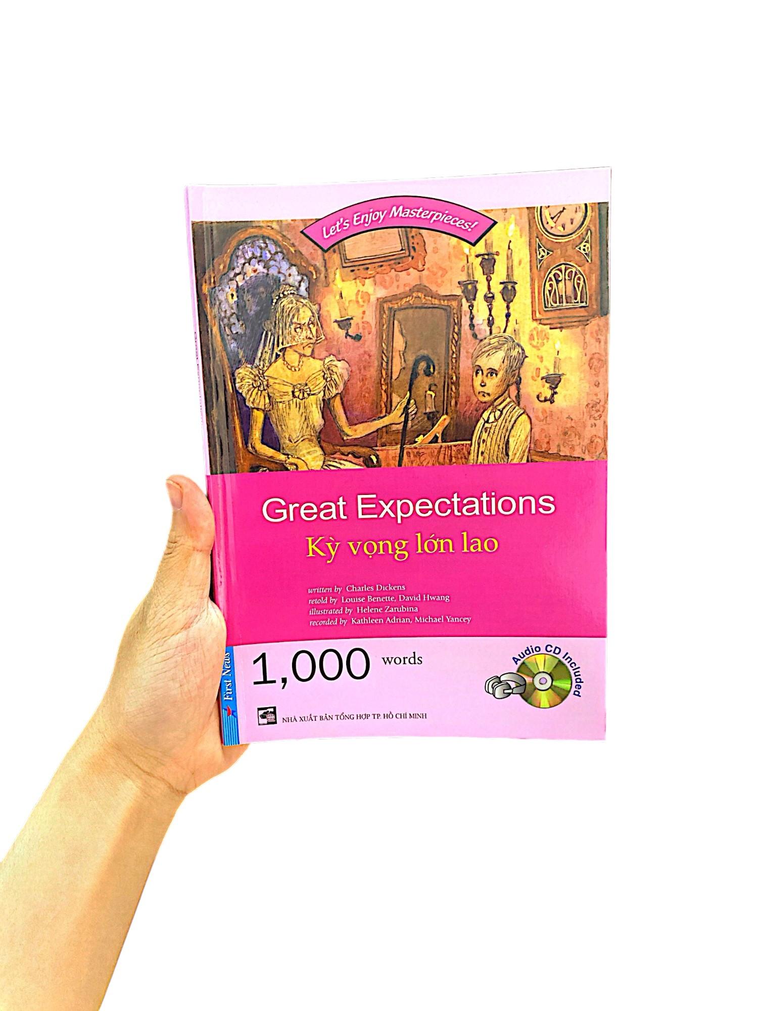 Sách - Happy Reader - Kỳ Vọng Lớn Lao (Kèm CD)