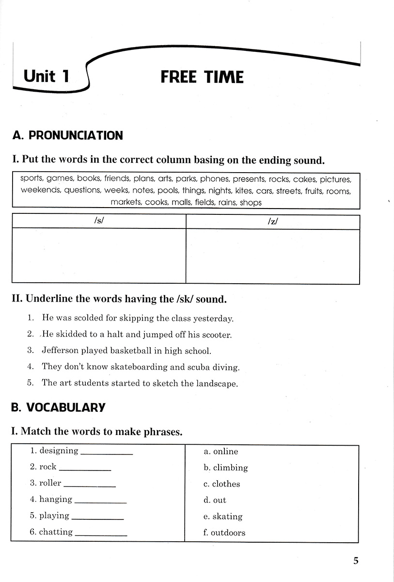 Bài Tập Tiếng Anh 8 - Không Đáp Án (Bám Sát SGK Cánh Diều I-Learn Smart World) (Kèm File Đáp Án)_HA