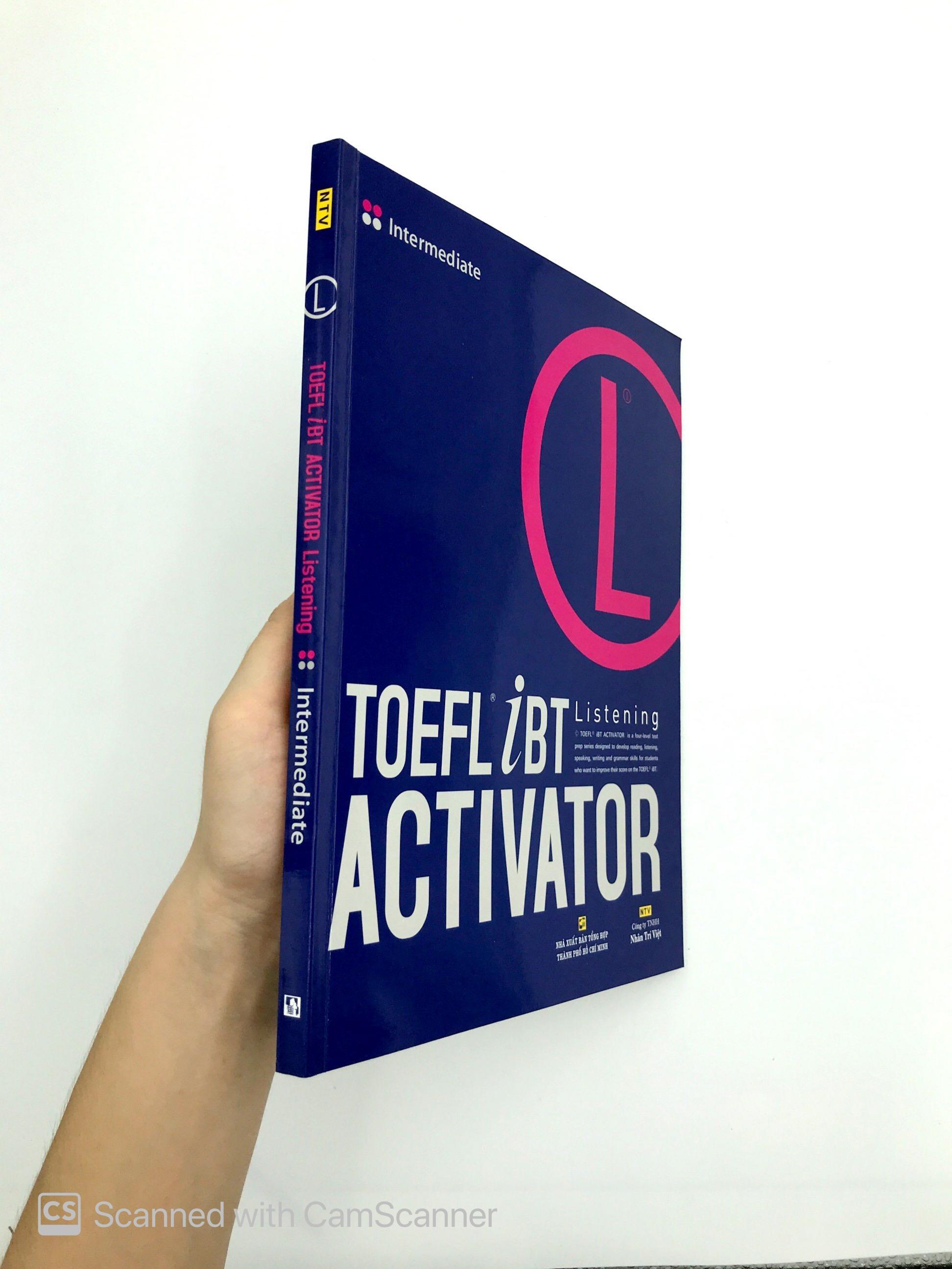 TOEFL iBT Activator Listening Intermediate (Kèm CD)