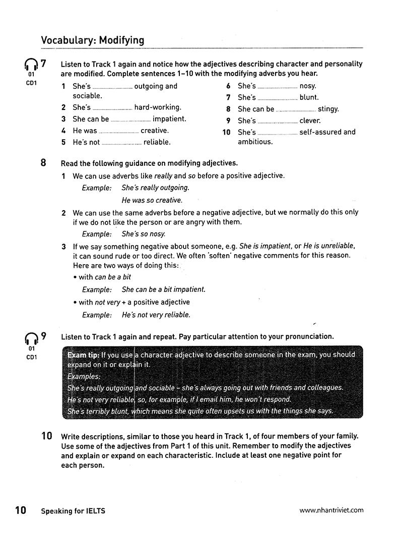 Collins - Speaking For Ielts (Tái Bản)