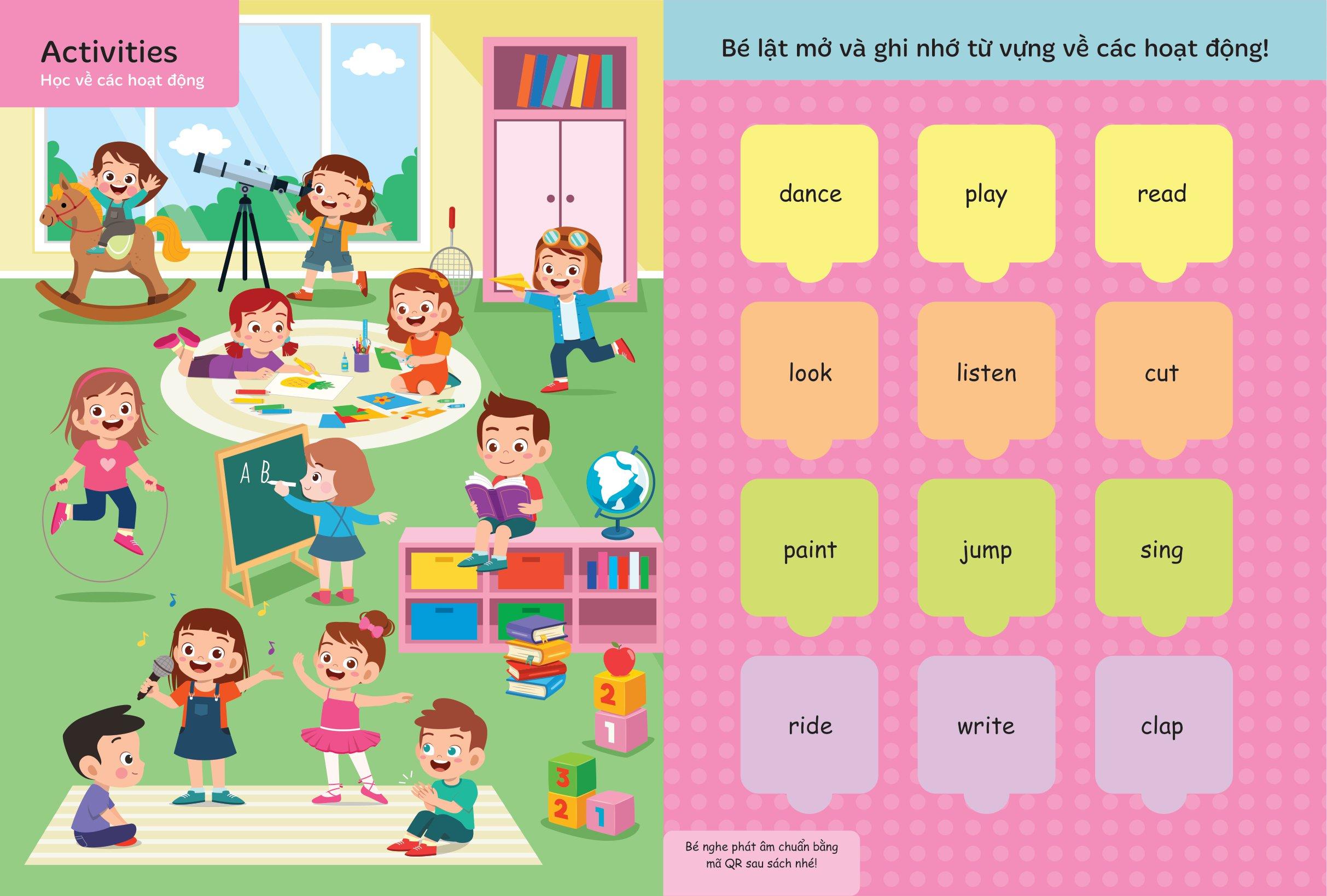 Lật Mở Từ Vựng Tiếng Anh Đầu Tiên Cho Bé - Cuốn 1