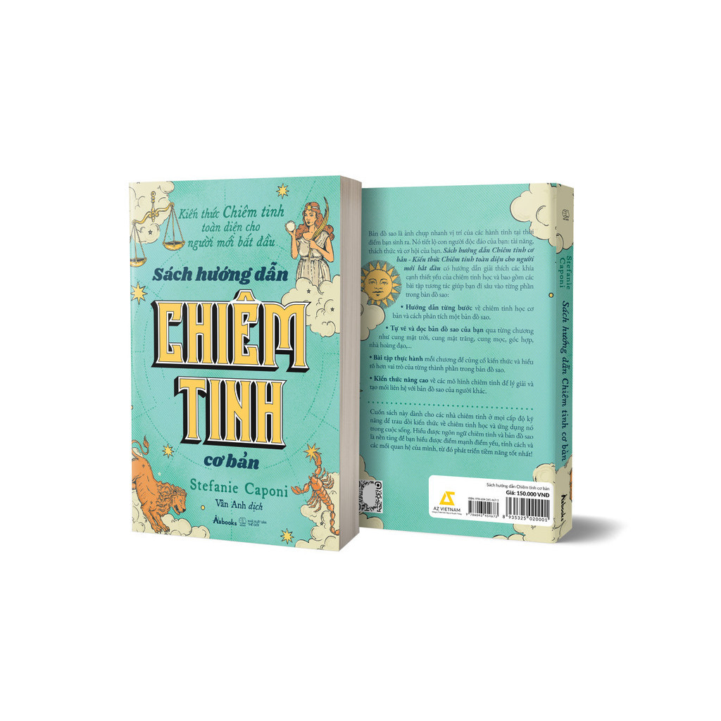 Sách Hướng Dẫn Chiêm Tinh Cơ Bản - Kiến Thức Chiêm Tinh Toàn Diện Cho Người Mới Bắt Đầu - Bản Quyền
