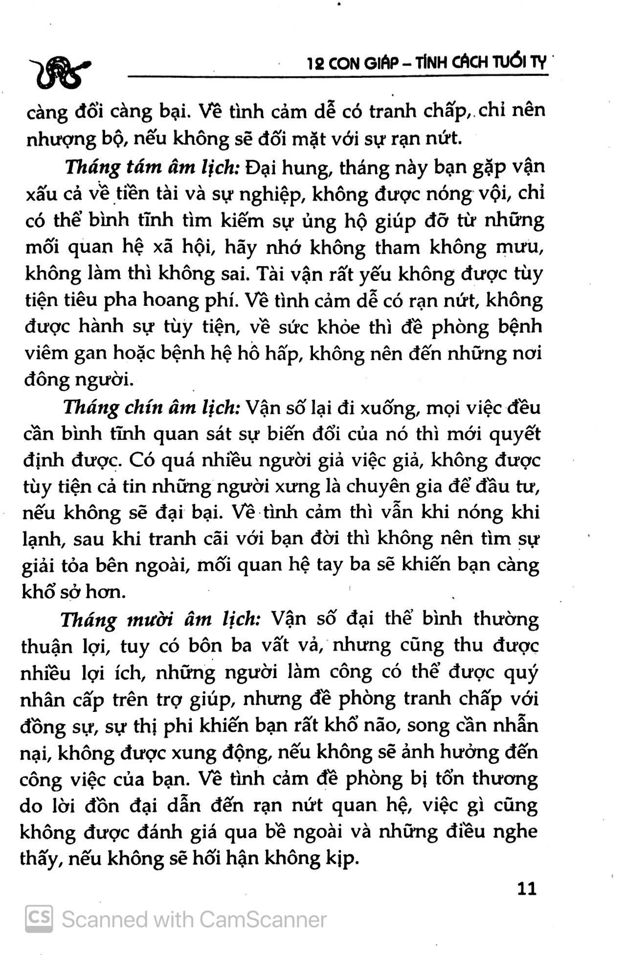 Tìm Hiểu Tính Cách Con Người Qua Năm Sinh Tuổi Tỵ