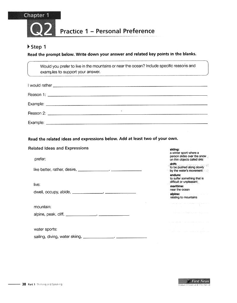 Mastering Skills For The Toefl IBT - Speaking - Kèm CD