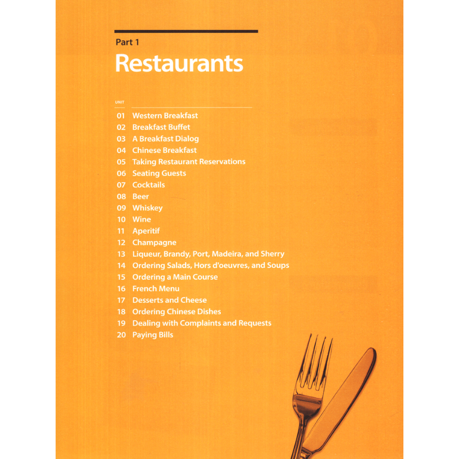 English For Hotels And Restaurants (Kèm CD)