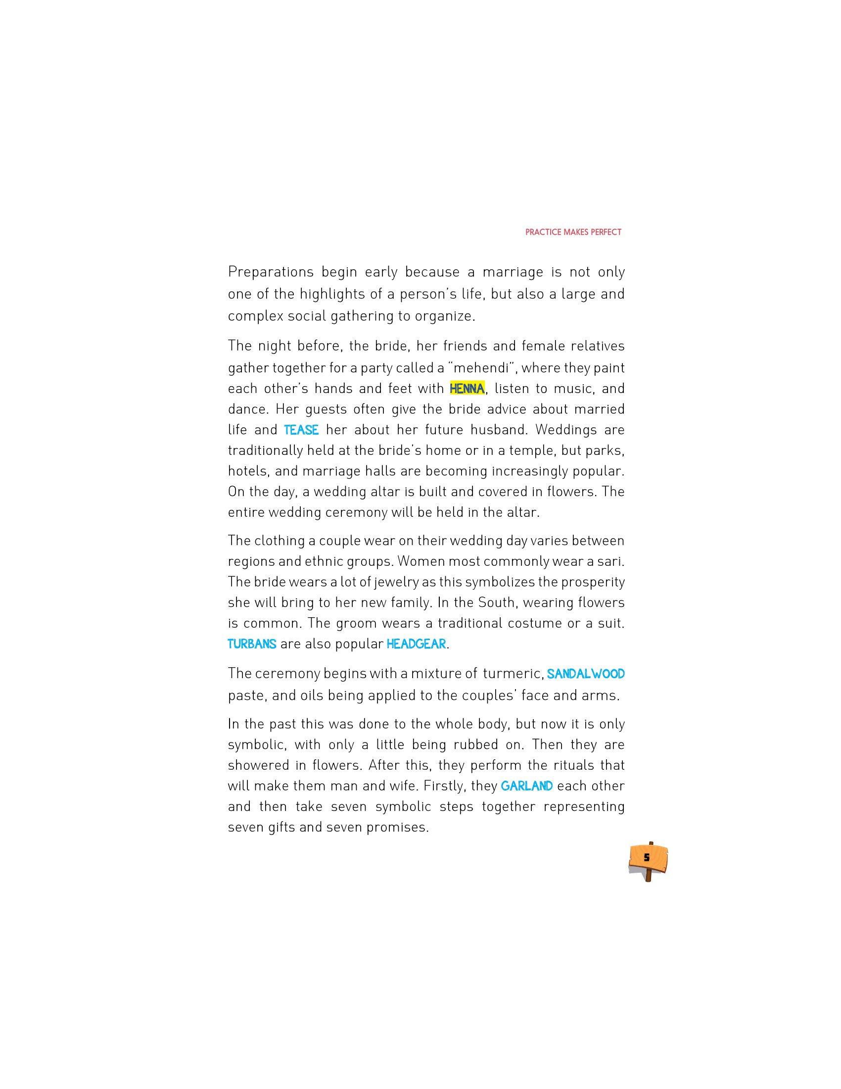Reading For Good - Partice Makes Perfect