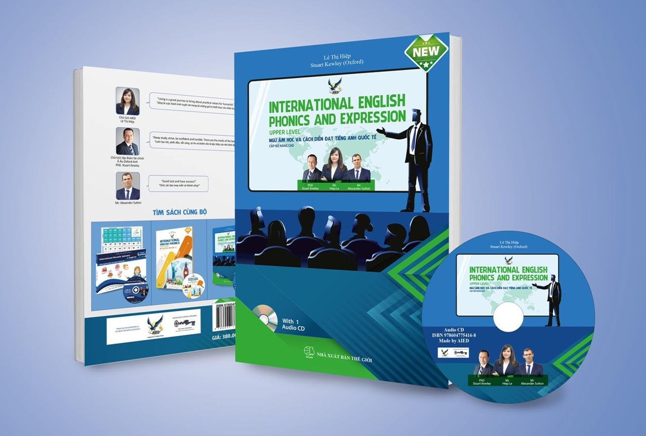Combo Bộ sách Cẩm nang học tiếng Anh - Ngữ âm học và cách diễn đạt tiếng Anh quốc tế nâng cao (Kèm đĩa CD)