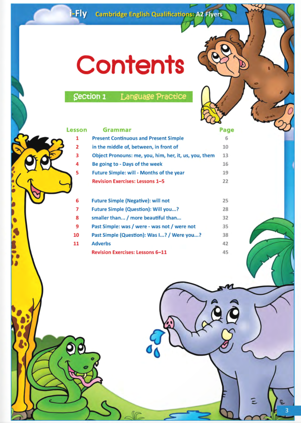 I-Fly (For Revised Exam From 2018 - A2 Flyers Exam And 2 Complete Practice Tests) (Kèm file MP3)