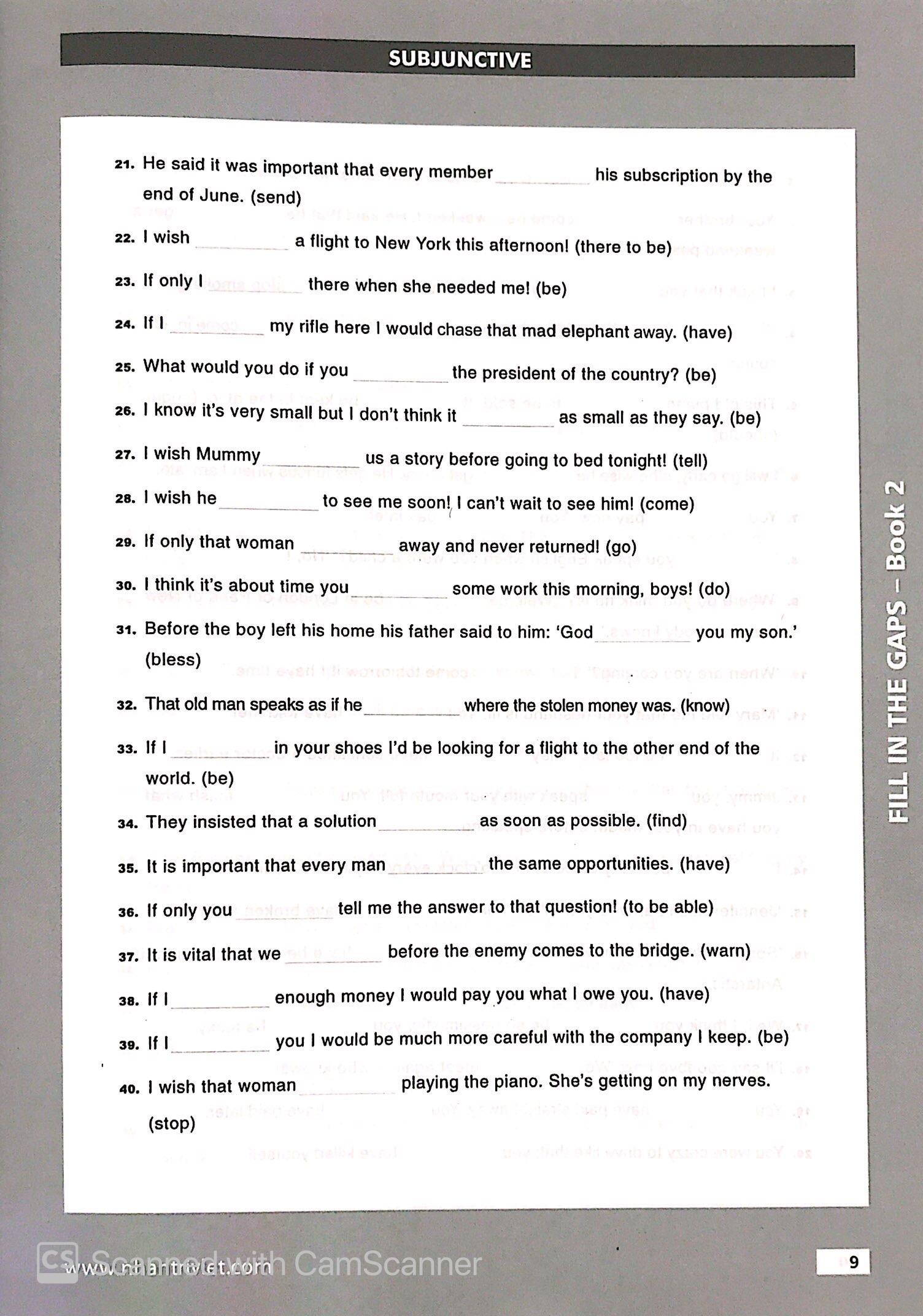 Fill In The Gaps - Book 2 (Không CD)