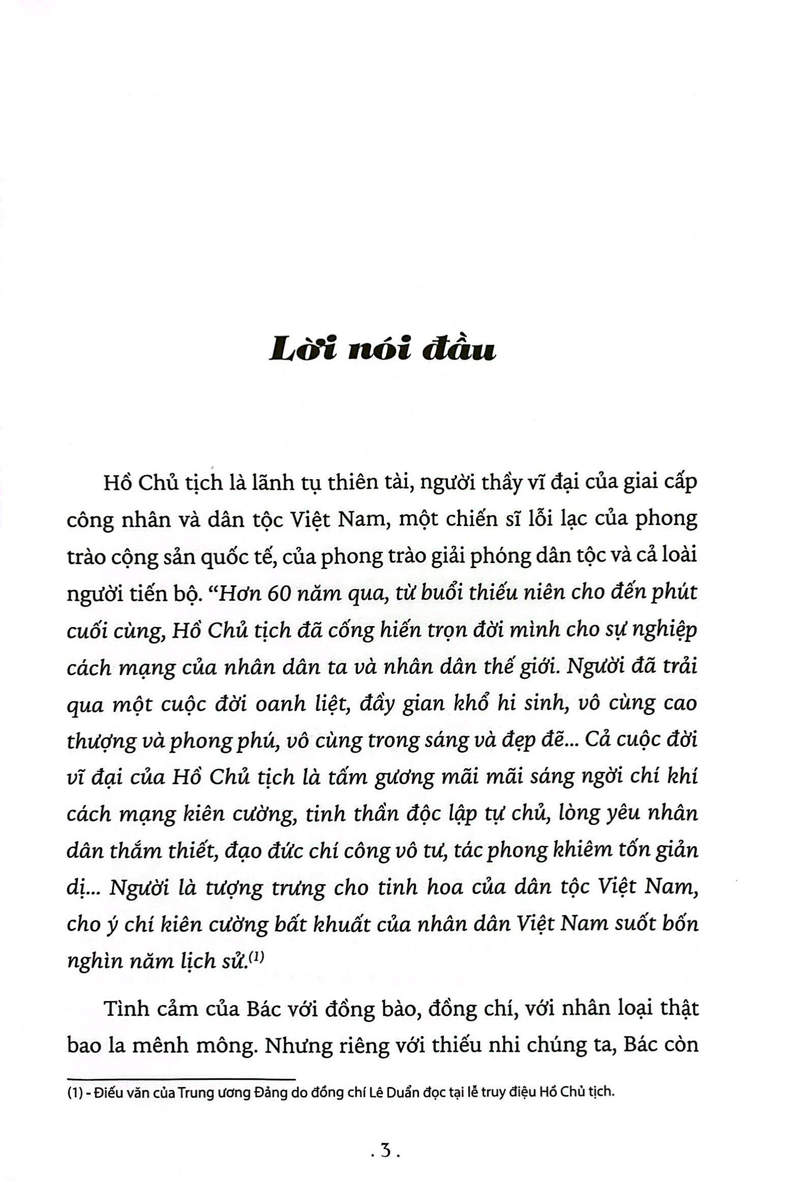 Bác Hồ Kính Yêu (Tái Bản 2023)