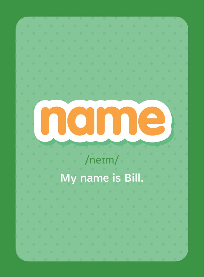 Flashcard Vui Học Tiếng Anh: Nghe Và Học Phát Âm Chuẩn - Từ Vựng Tiếng Anh Lớp 3_MEGA