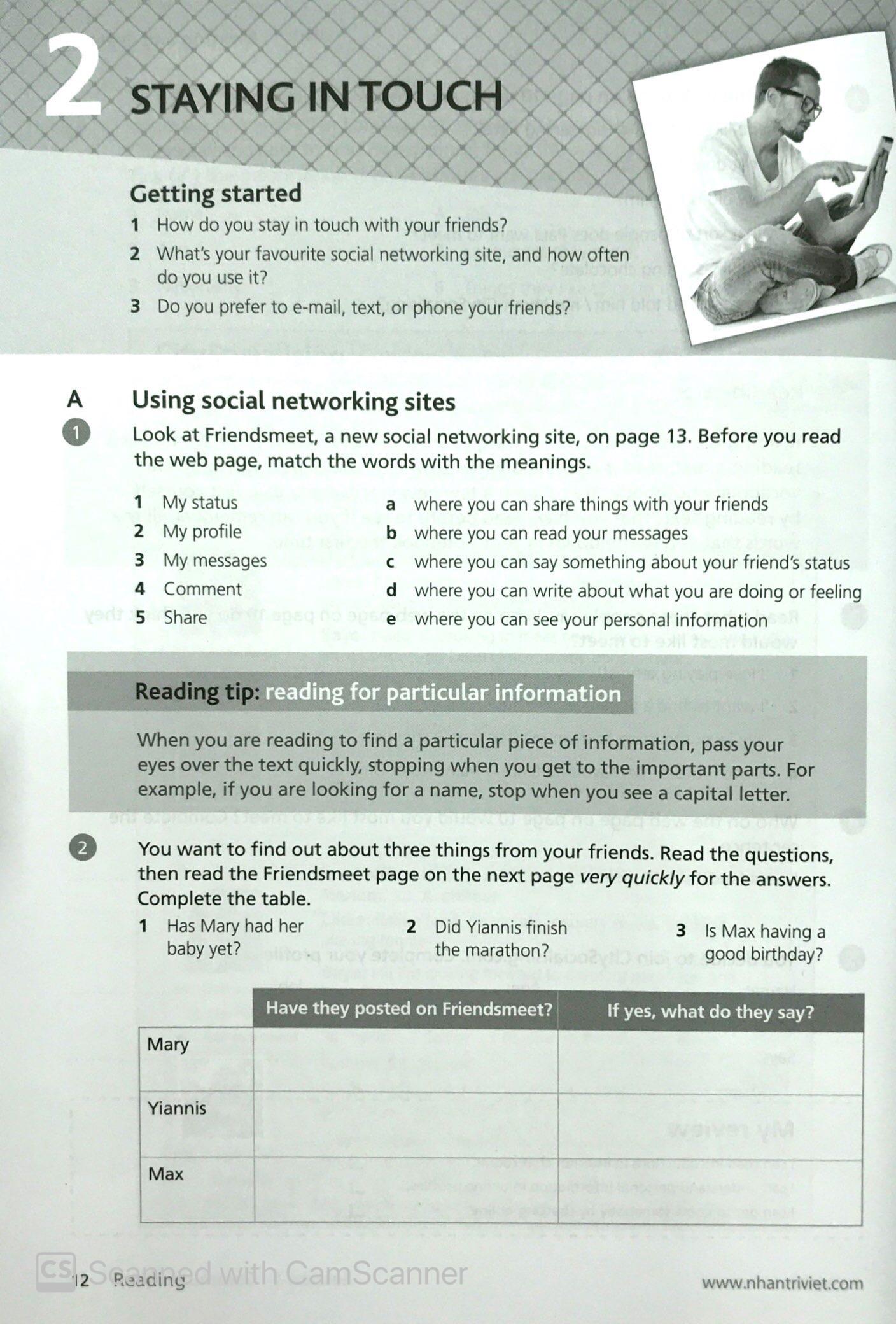 Collins English For Life - Reading (A2 Pre - intermediate)