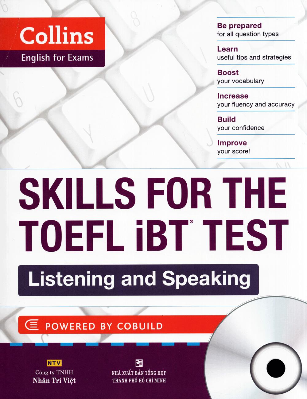 Collins Skills For The TOEFL iBT Test - Listening And Speaking (Kèm CD)