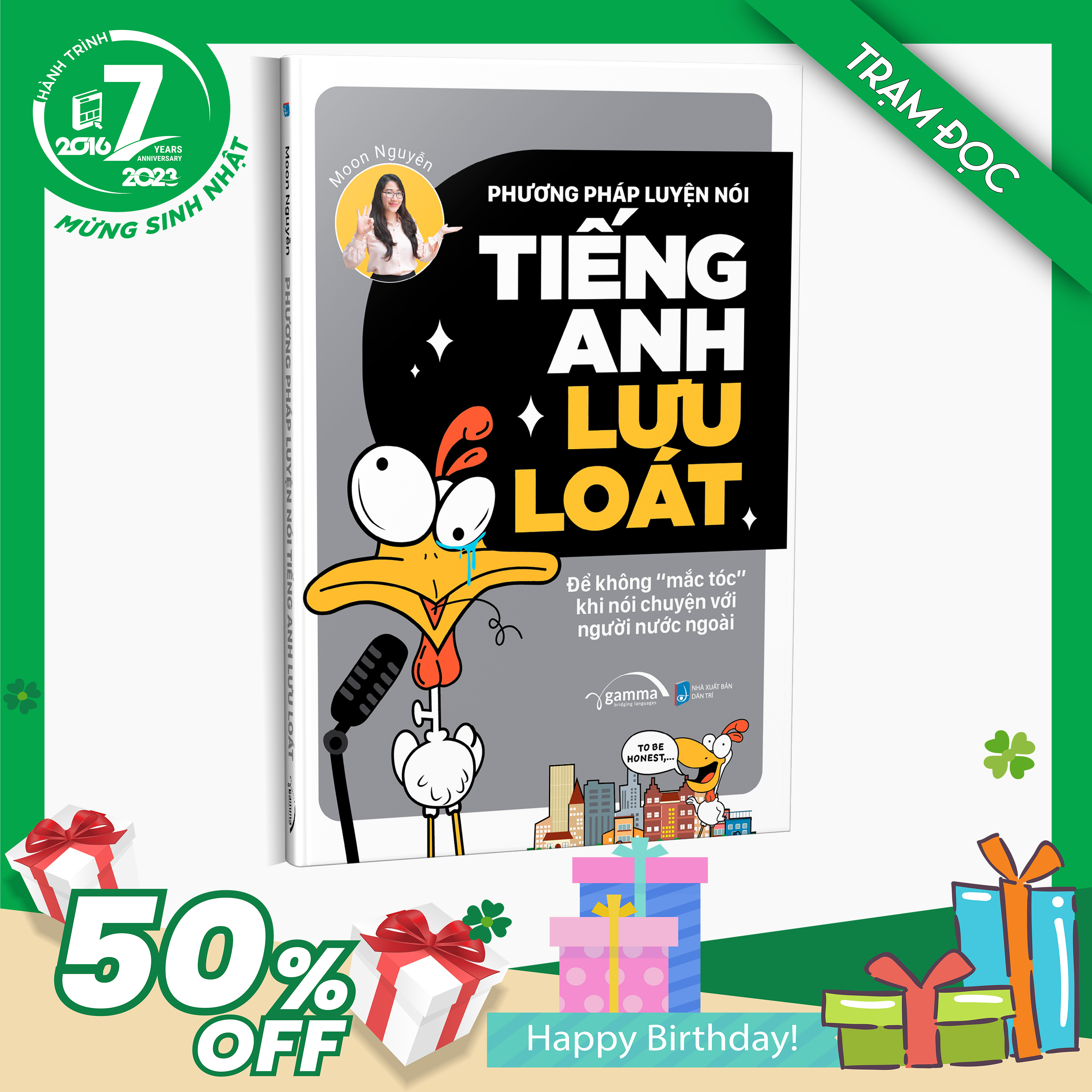 Trạm Đọc Official | Sách Phương Pháp Luyện Nói Tiếng Anh Lưu Loát