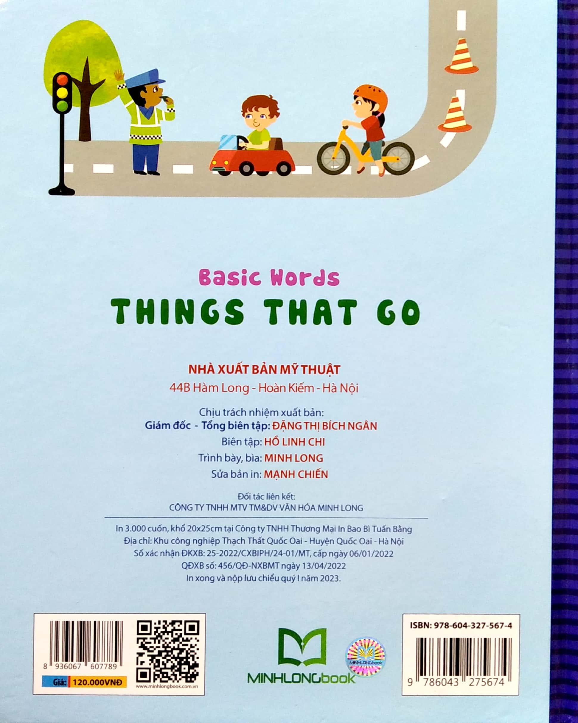 Basic Words - Things That Go