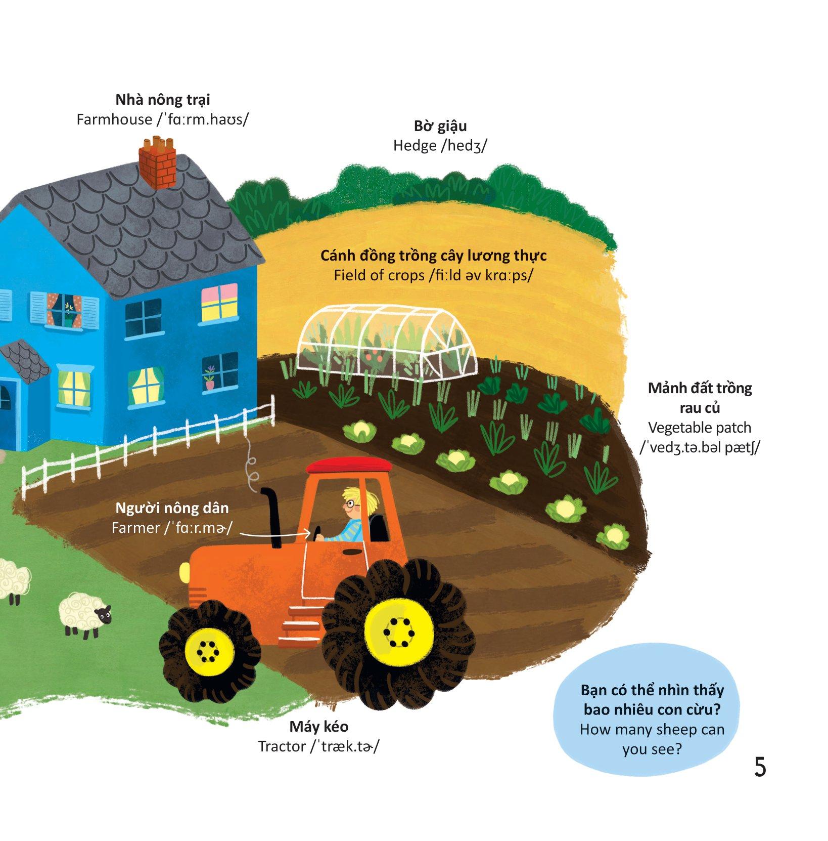 Thư Viện Từ Vựng Đầu Đời Cho Bé - Ở Nông Trại - On The Farm!