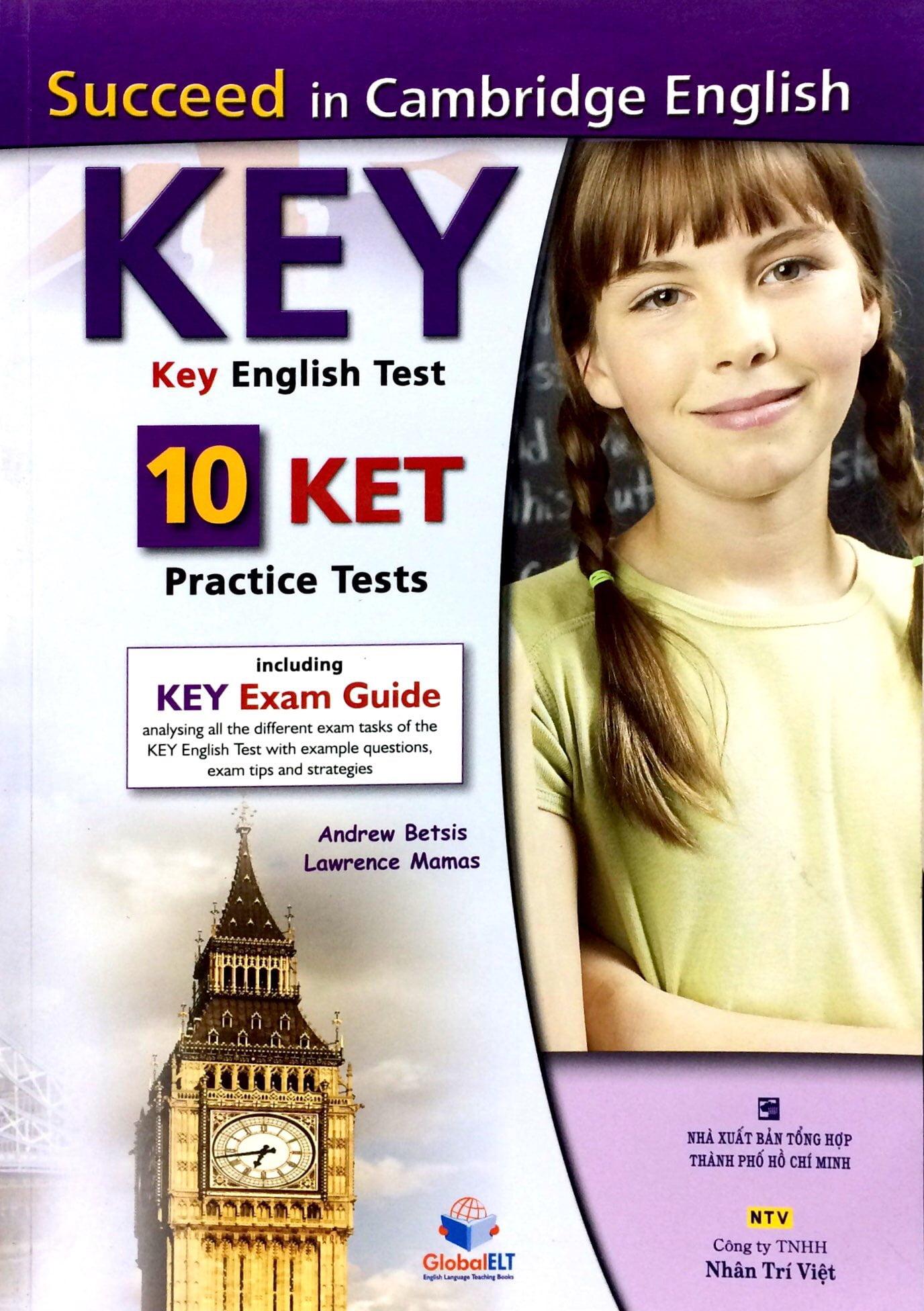 Succeed in KET - 10 Practice Tests (Kèm file MP3)