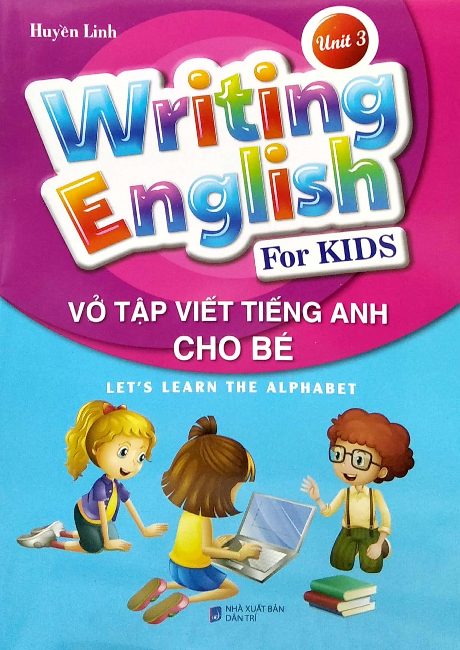 Vở Tập Viết Tiếng Anh Cho Bé - Tập 3